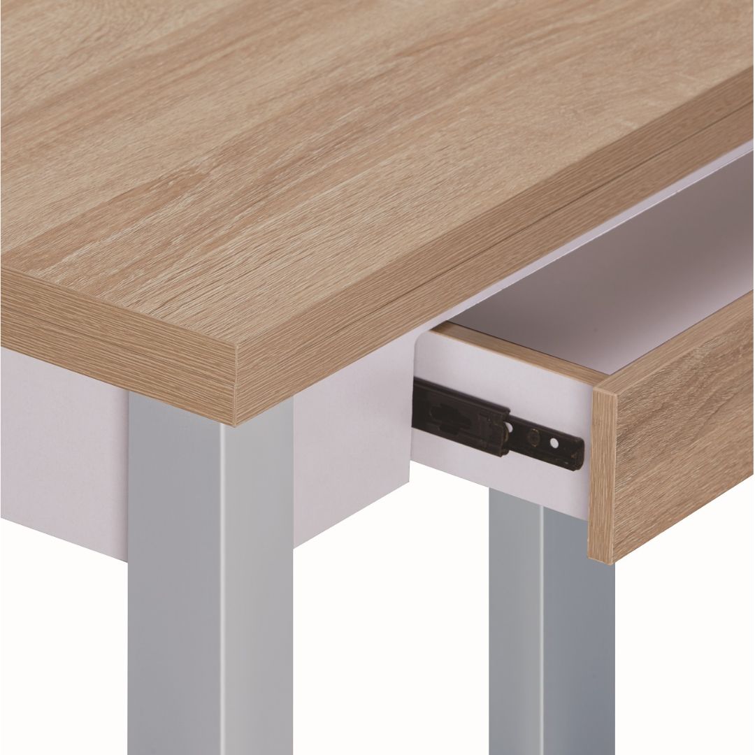 Mesa cocina extensible libro madera 40-80x40x75 cm. - Imagen 4