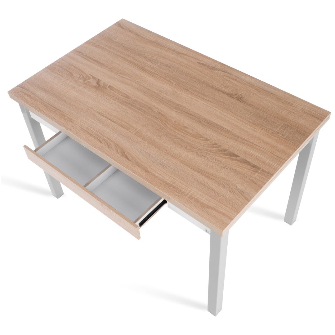 Mesa cocina extensible madera 100-160x60x75 cm. - Imagen 4