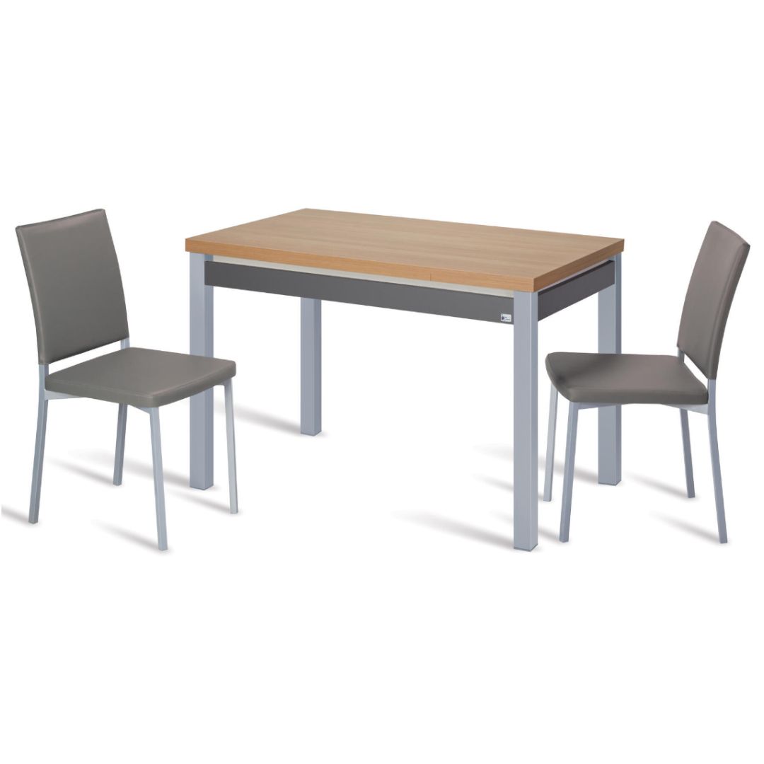 Mesa cocina extensible HERA 100-160x60x75 cm. - Imagen 3