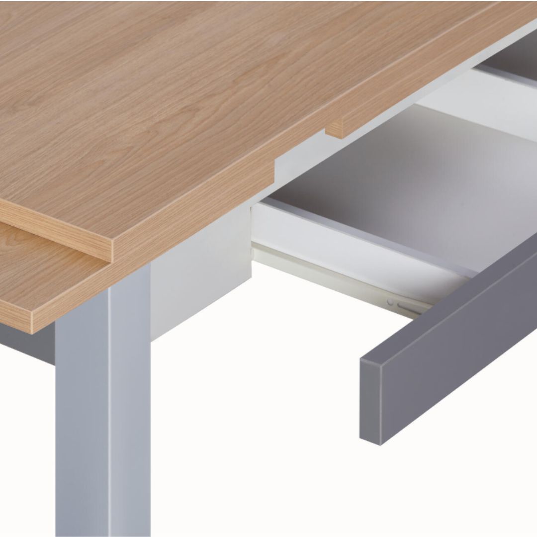Mesa cocina extensible HERA 100-160x60x75 cm. - Imagen 4