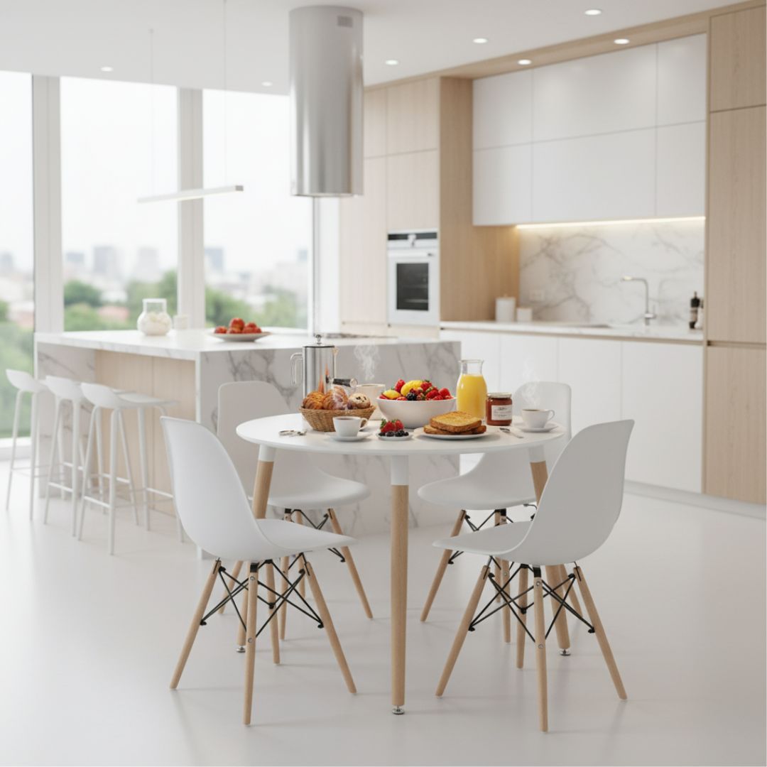 Mesa y sillas de cocina
